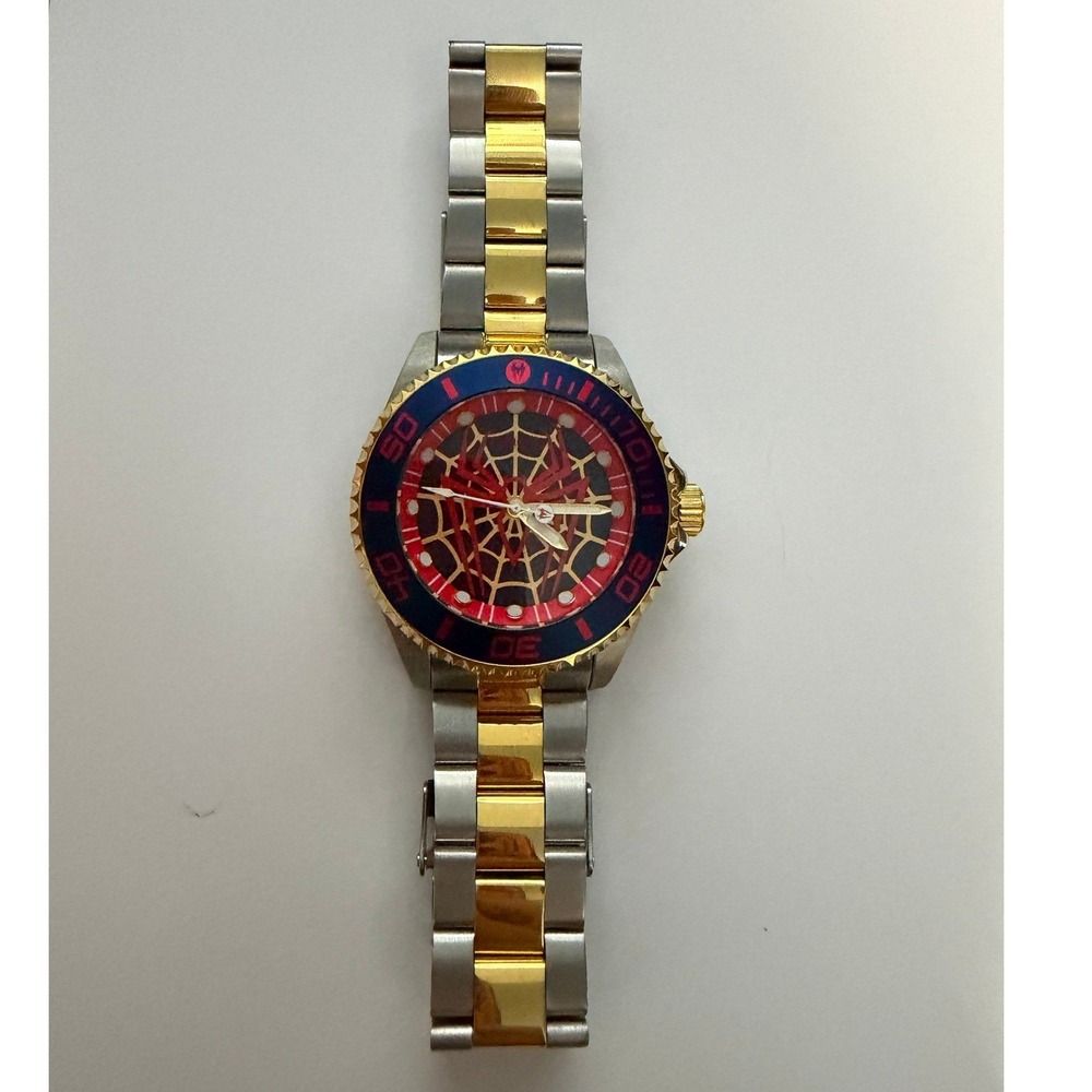 Invicta Marvel Spiderman Limited Edition Watch 29684 Two Tone Stainless Steel